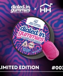 Dialed In Gummies Superboof Hybrid Hula Berry | Limited Edition Rosin Gummies