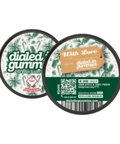 Dialed In Gummies "With Love" | Limited-Edition Holiday Gummies | Solventless Rosin