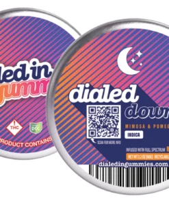 Dialed In Gummies Dialed Down | Mellow Rosin Gummies | Dialed In
